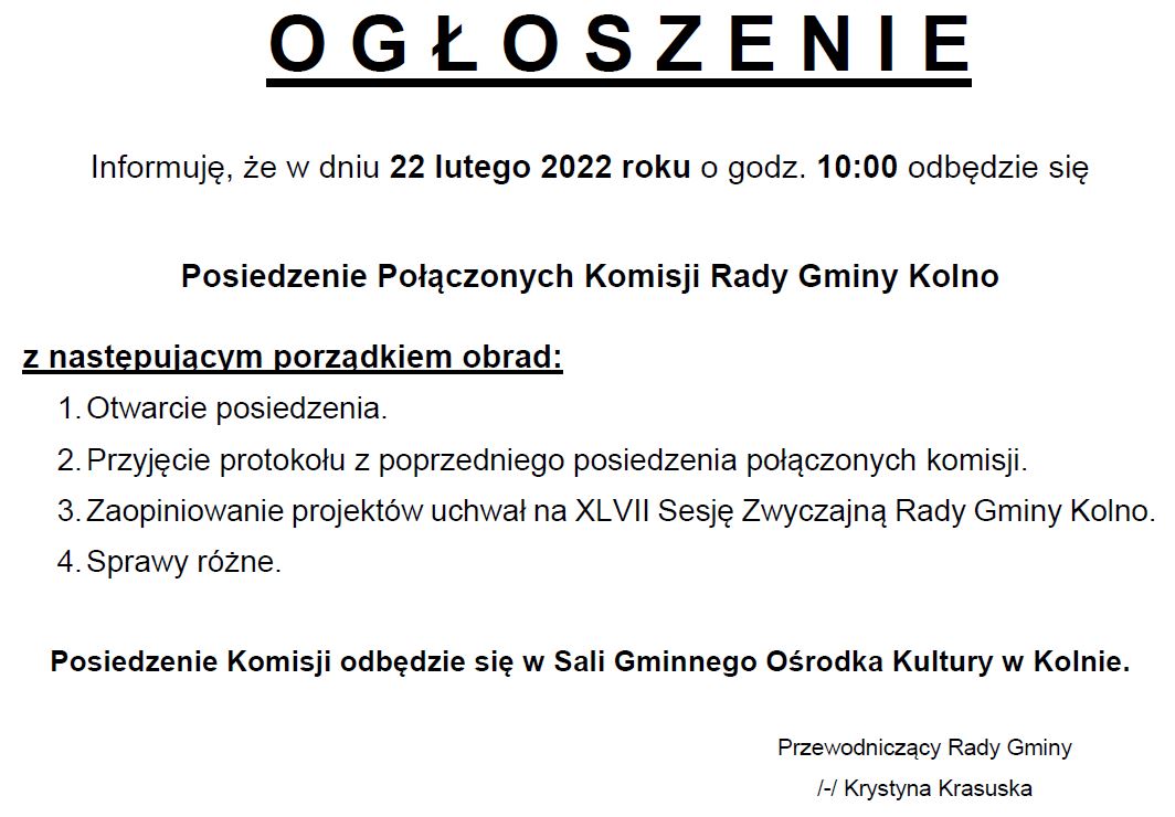 polaczone komisje 20220222